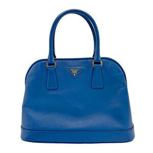 Prada Promenade bag Saffiano leather Blue